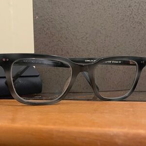 Warby Parker Gray Glasses Frame